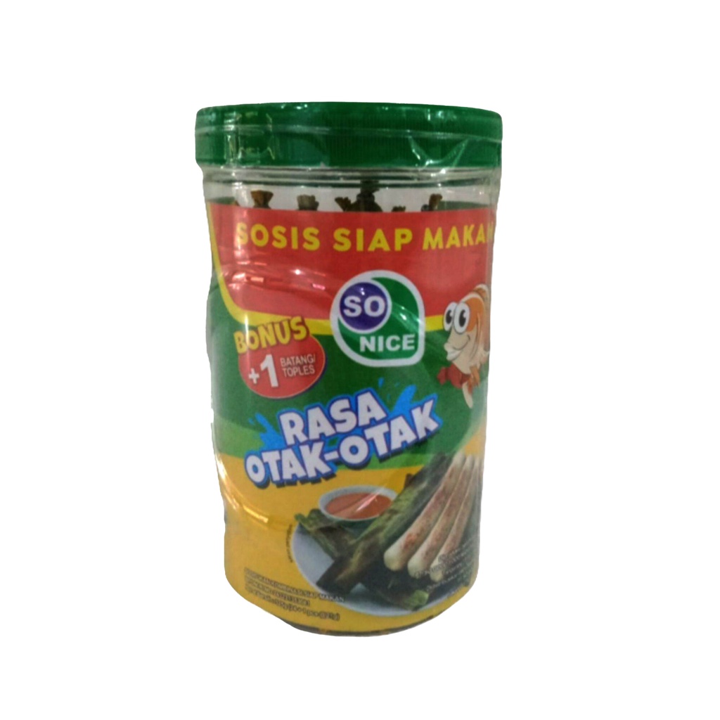 

SOSIS SO NICE TOPLES SIAP MAKAN RASA OTAK OTAK