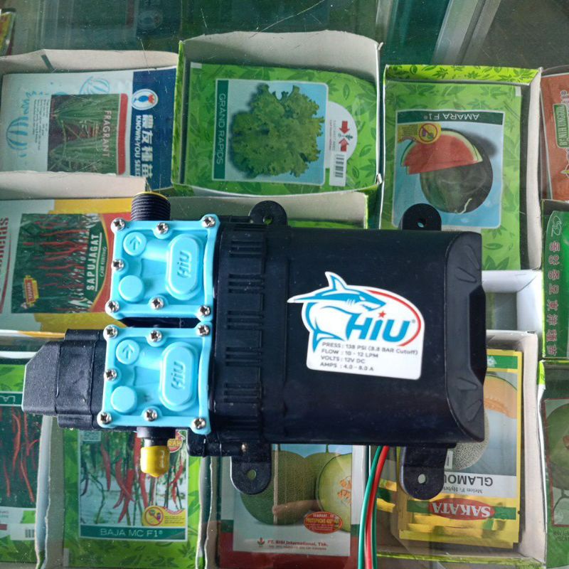 POMPA AIR HIU DC 12 VOLT 12 LPM 138 PSI