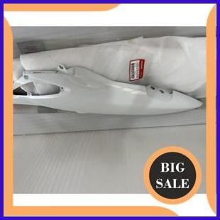 Cover Body Belakang Kiri HONDA Supra X 125 Batman Putih ORIGINAL 64420-KTM-850FMX 1M4R23 suku cadang