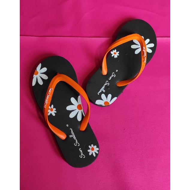 Sandal Jepit Karet Sun Swallow Bunga Bunga