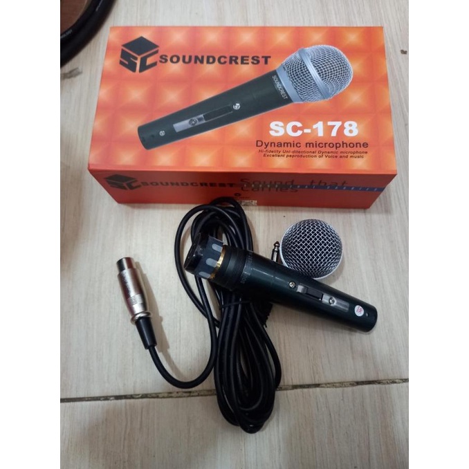 ~~~~~] MIC MICROPHONE SOUNDCREST SC 178 mic Soundcrest Sc-178
