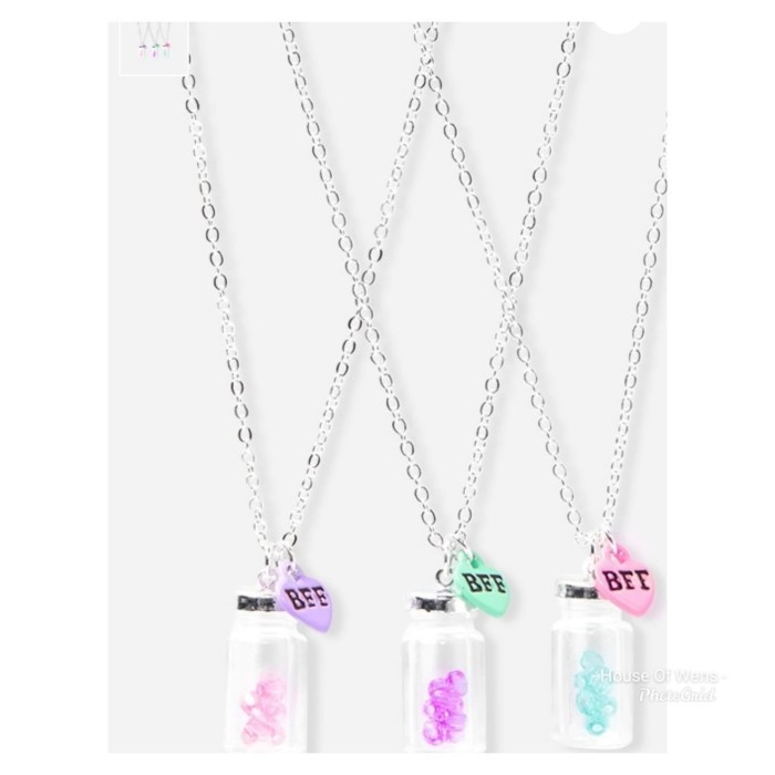 Fred Justice Bff Potion Pendant Necklace - Kalung Bff Justice X3