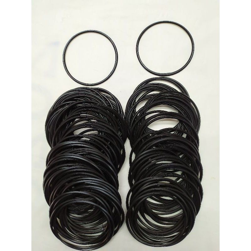 Gelang karet murah isi 144 pcs/ gelang sil hitam harga grosir