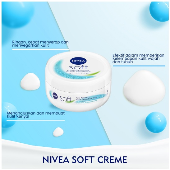 NIVEA Crème Soft Jar 100 ml 50ML