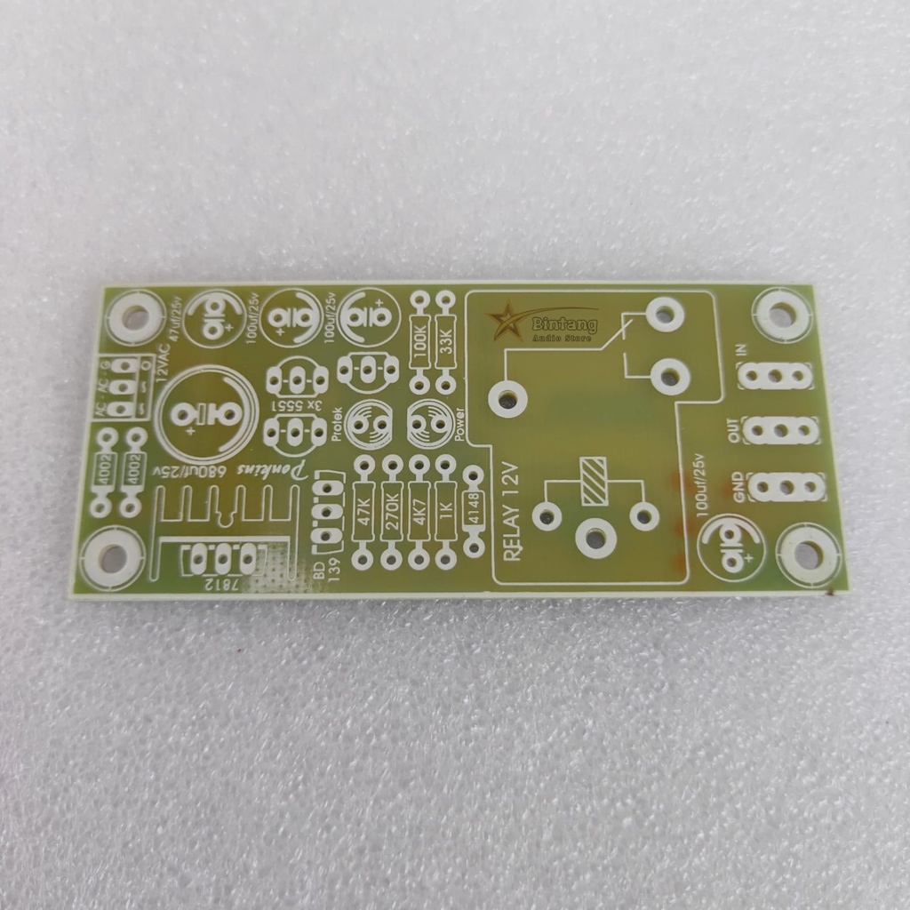 PCB Protektor Speaker Mono / Protek / Protector Bahan Fiber FR4