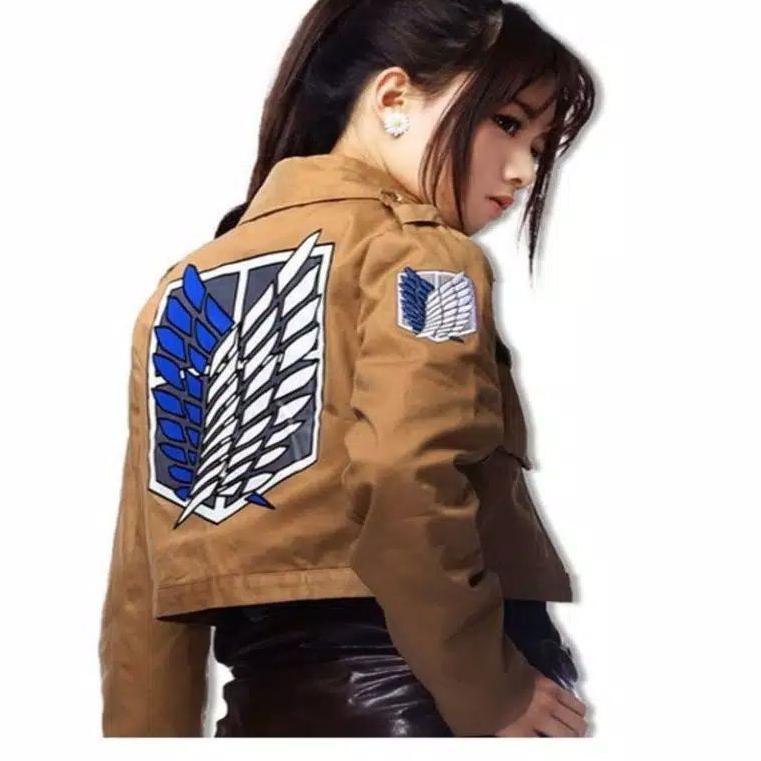 SALE JACKET JAKET ATTACK ON TITAN AOT SHINGEKI NO KYOJIN SNK ANIME JEPANG ARMIN MIKASA LEVI EREN