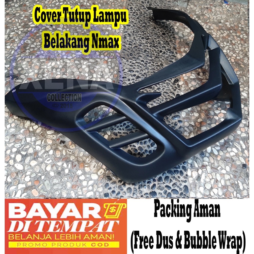 Cover Stop NMAX Cover Tutup Lampu Belakang Nmax / Cover Tutup Stop Lamp Nmax / Cover Tutup Lampu Belakang Nmax Hitam Metalik - Tutup Stop Lamp Nmax Hitam doff