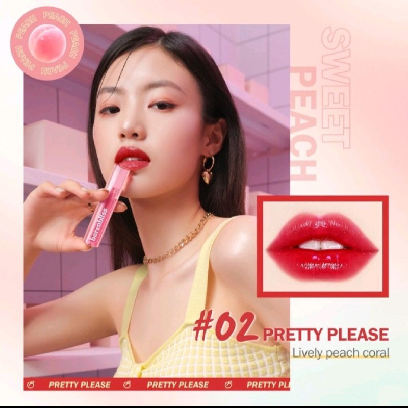 BNB BARENBLISS LIP TINT PEACH MAKES PERFECT LIP TINT LIP MATTE LIP TIN