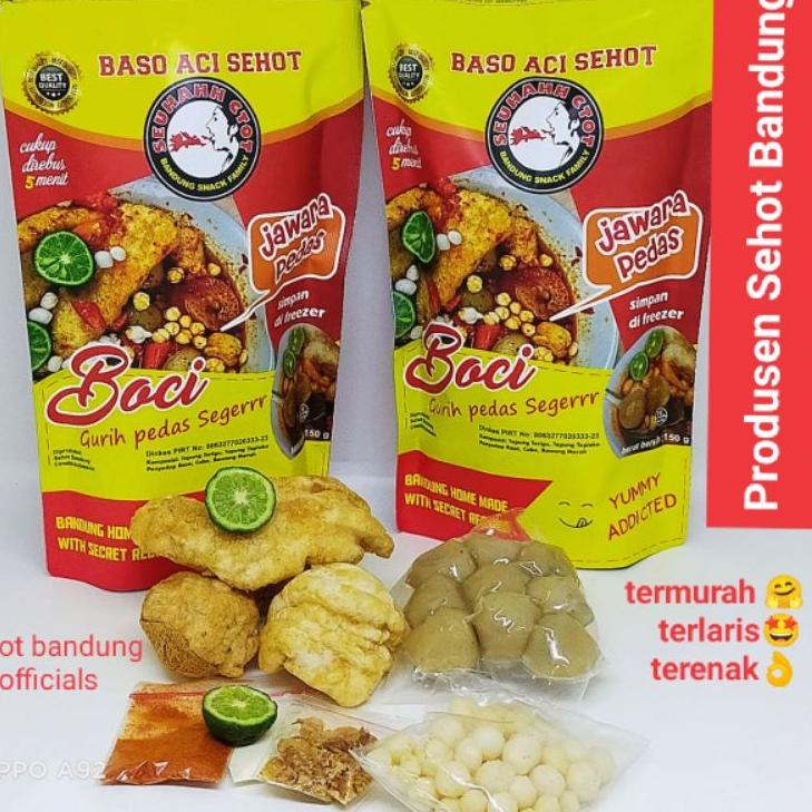 

[KODE 77] TERMURAH Boci Baso Aci Sehot Jawara Pedas