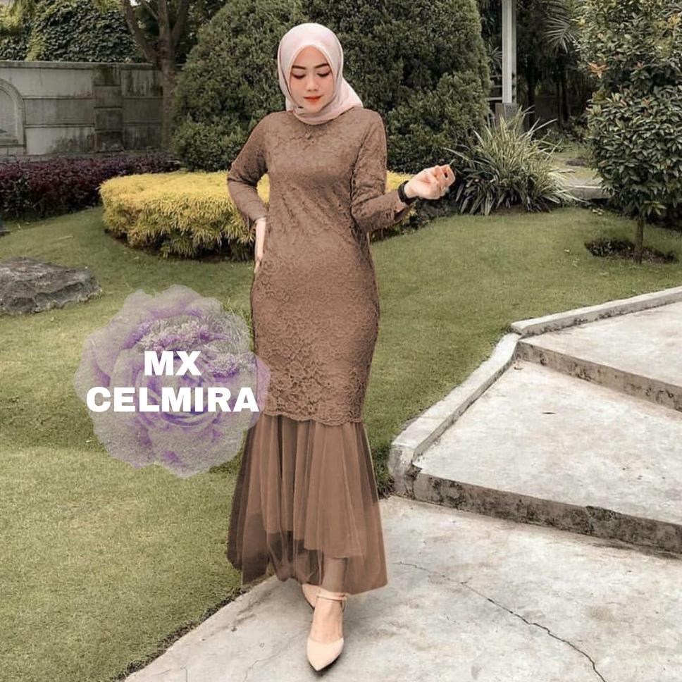 MURAH MERIAH MX CELMIRA /MAXI DUYUNG BRUKAT/GAMIS DUYUNG/GAMIS BRUKAT/GAUN KONDANGAN / GAUN UNDANGAN
