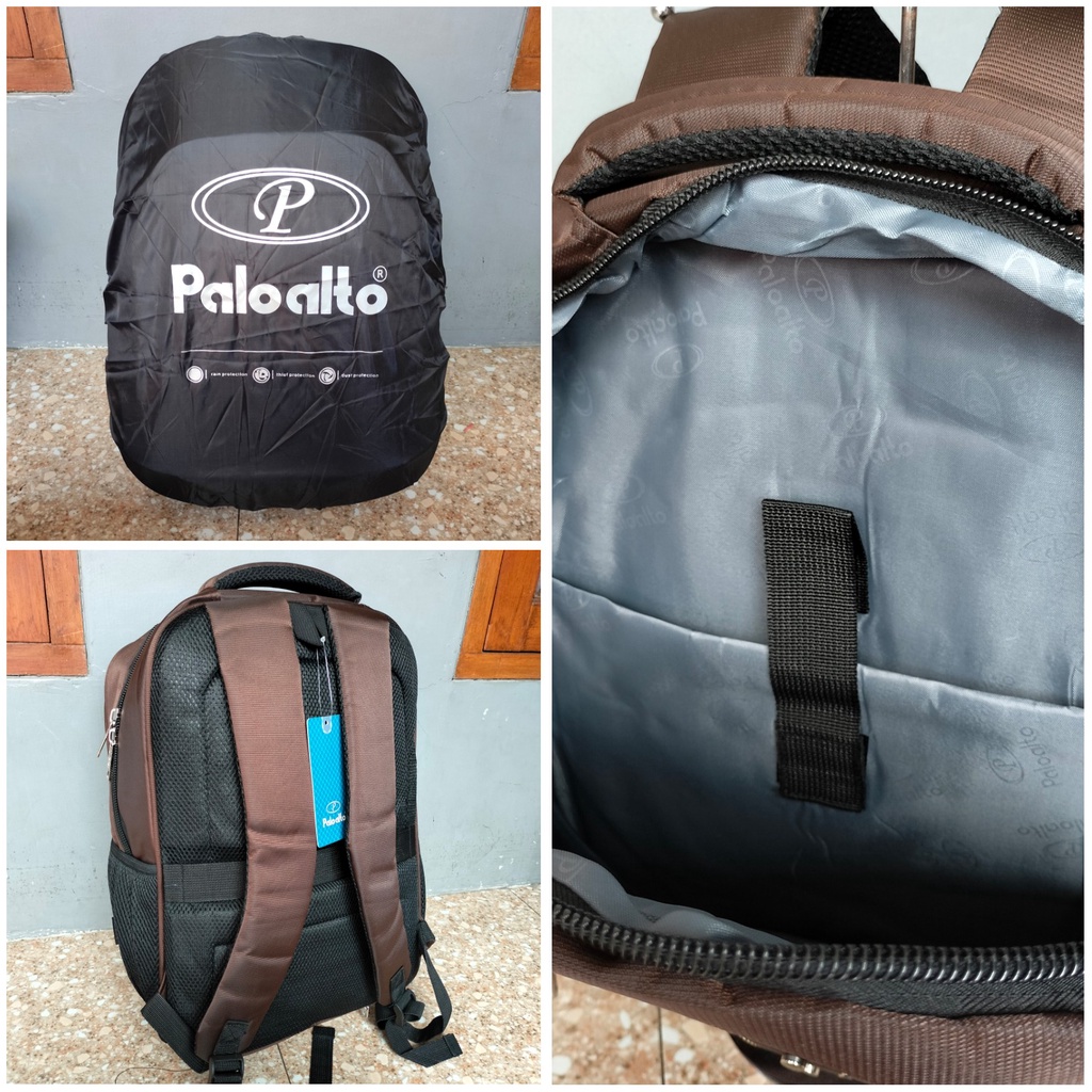 Tas Ransel Backpack Sekolah Kuliah Kerja Palo Alto Original 905185 18&quot;