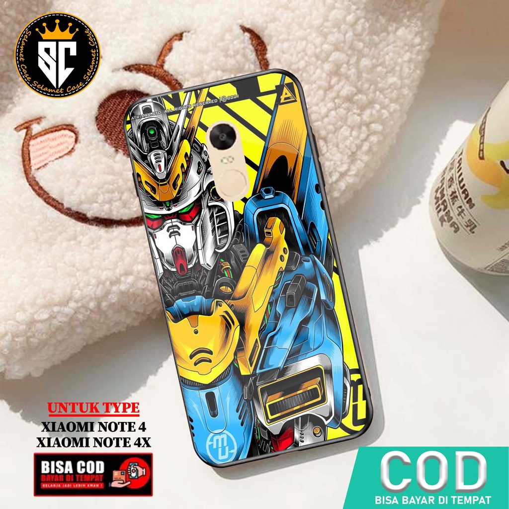 Case Xiaomi Note 4 Note 4X  Casing Xiaomi Note 4X Note 4  Selamet Case [GNDM] Case Glossy Case Aesth