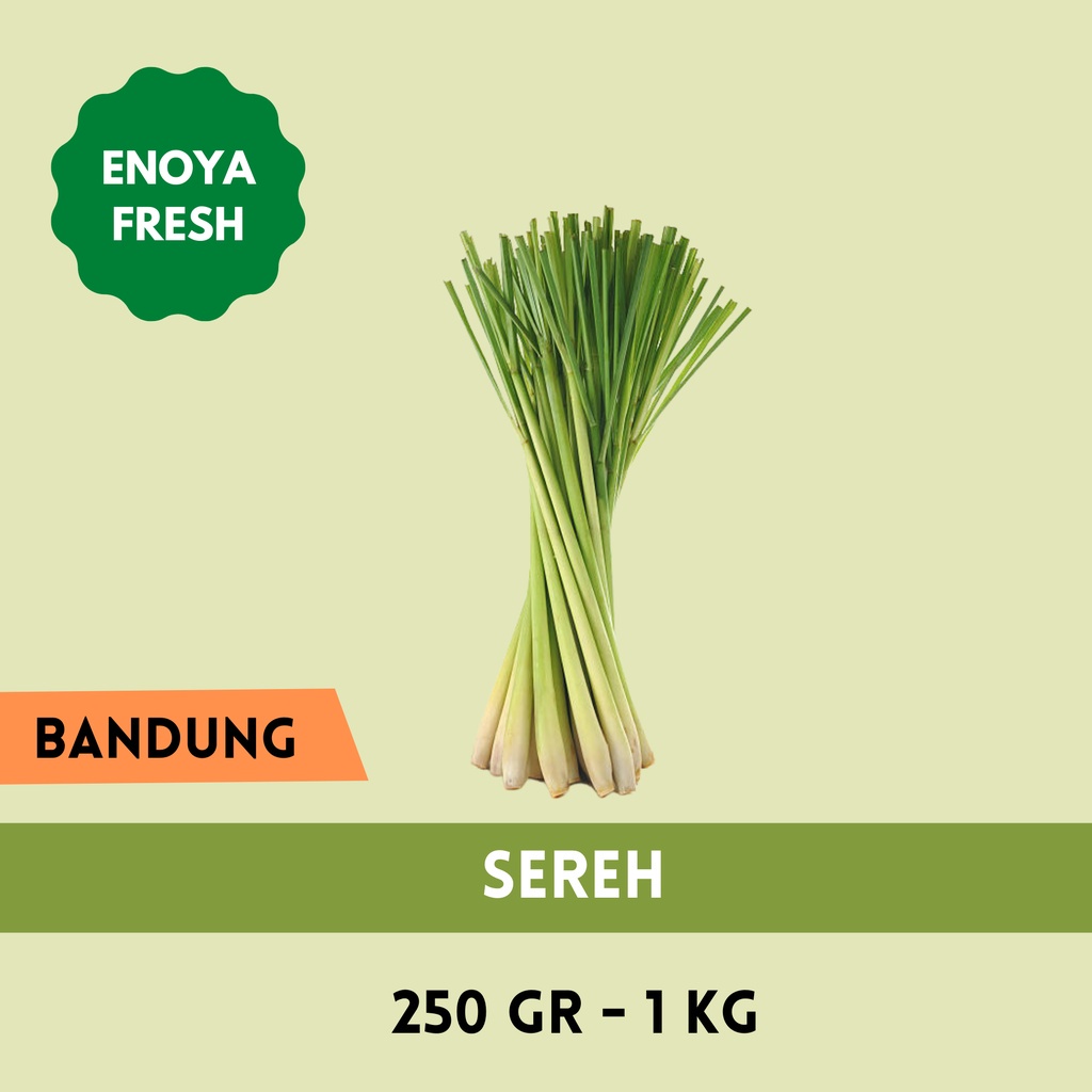 

Batang Sereh 250 gr - 1 kg Bandung