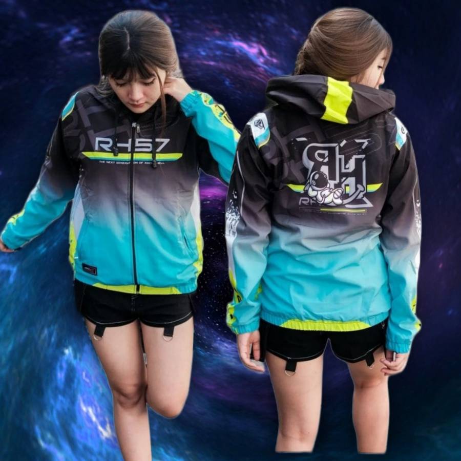 Jaket Racing Hell Printing/JAKET RACING HELL PRINTING JUMBO M SAMPAI XXL