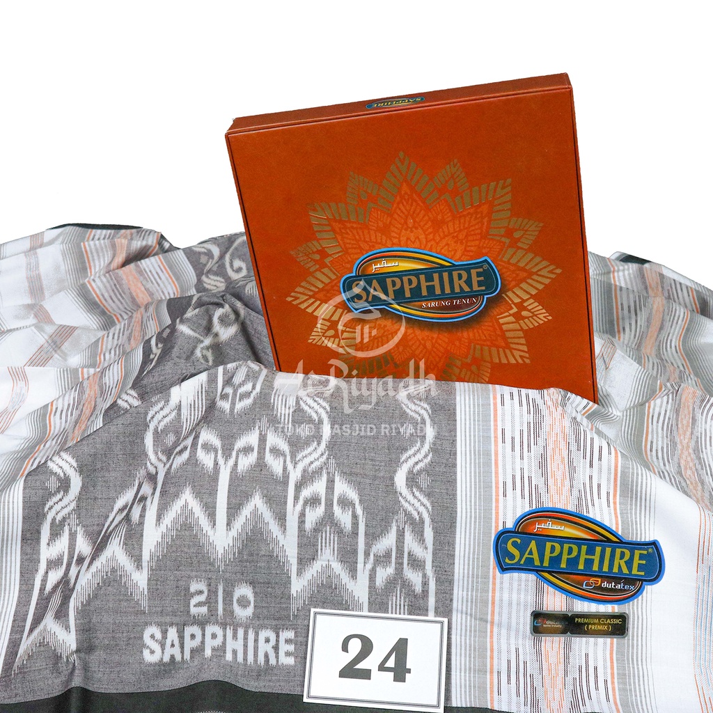 Sarung Sapphire Motif Jacquard Premix Premium Classic