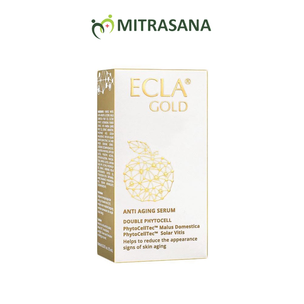 Ecla Gold Anti Aging Serum 15 Ml