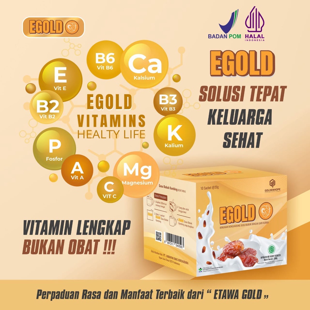 

Susu Kambing Etawa Egold Murah l Gerai Adara