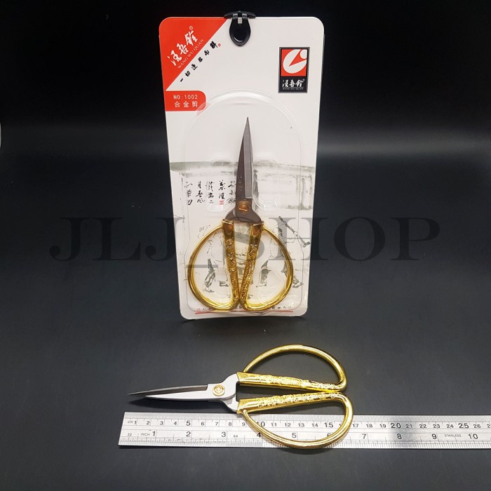 

Scissor Gunting Emas Untuk Gunting Kerajinan Tangan Jahit Warna 1002