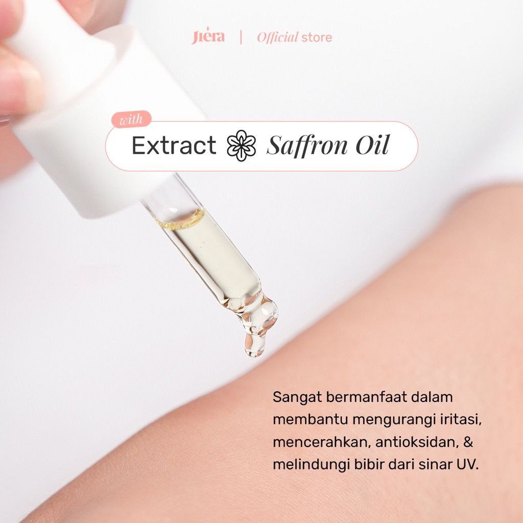 BPOM JIERA Natural Lip Serum 10ml 20ml Pelembab Bibir