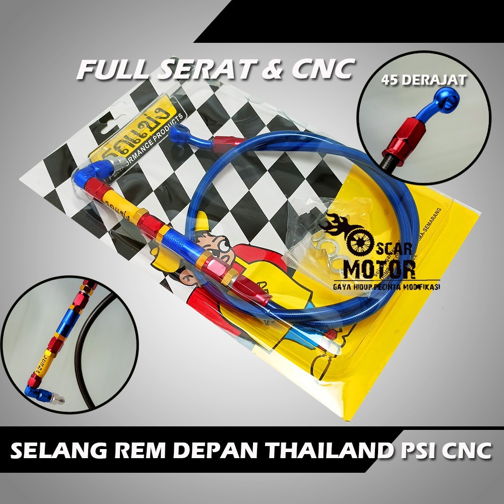 SELANG REM THAILAND SERAT 90CM PSI CNC FULL NEW