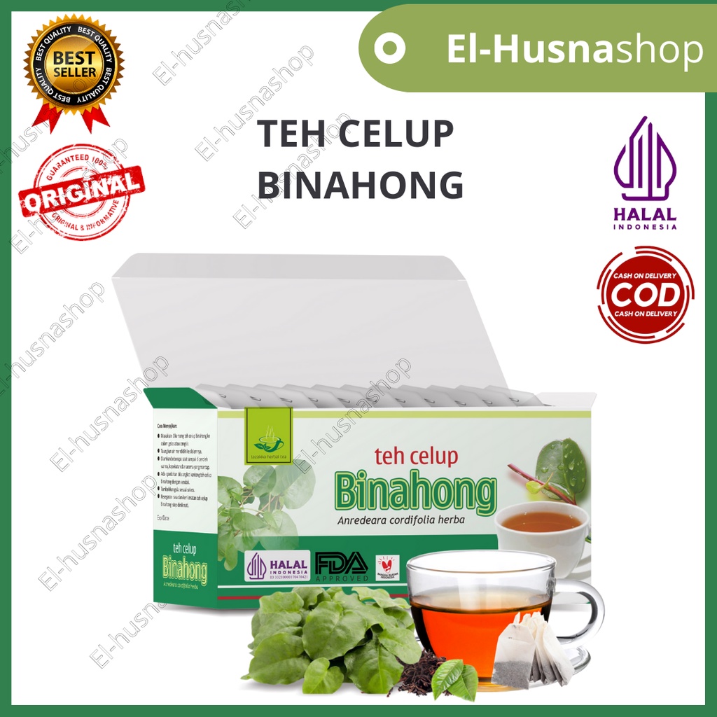 

Teh Celup Daun Binahong Tazakka Herbal Menurunkan Kadar Kolesterol Asam Urat Original Isi 20 Kantong