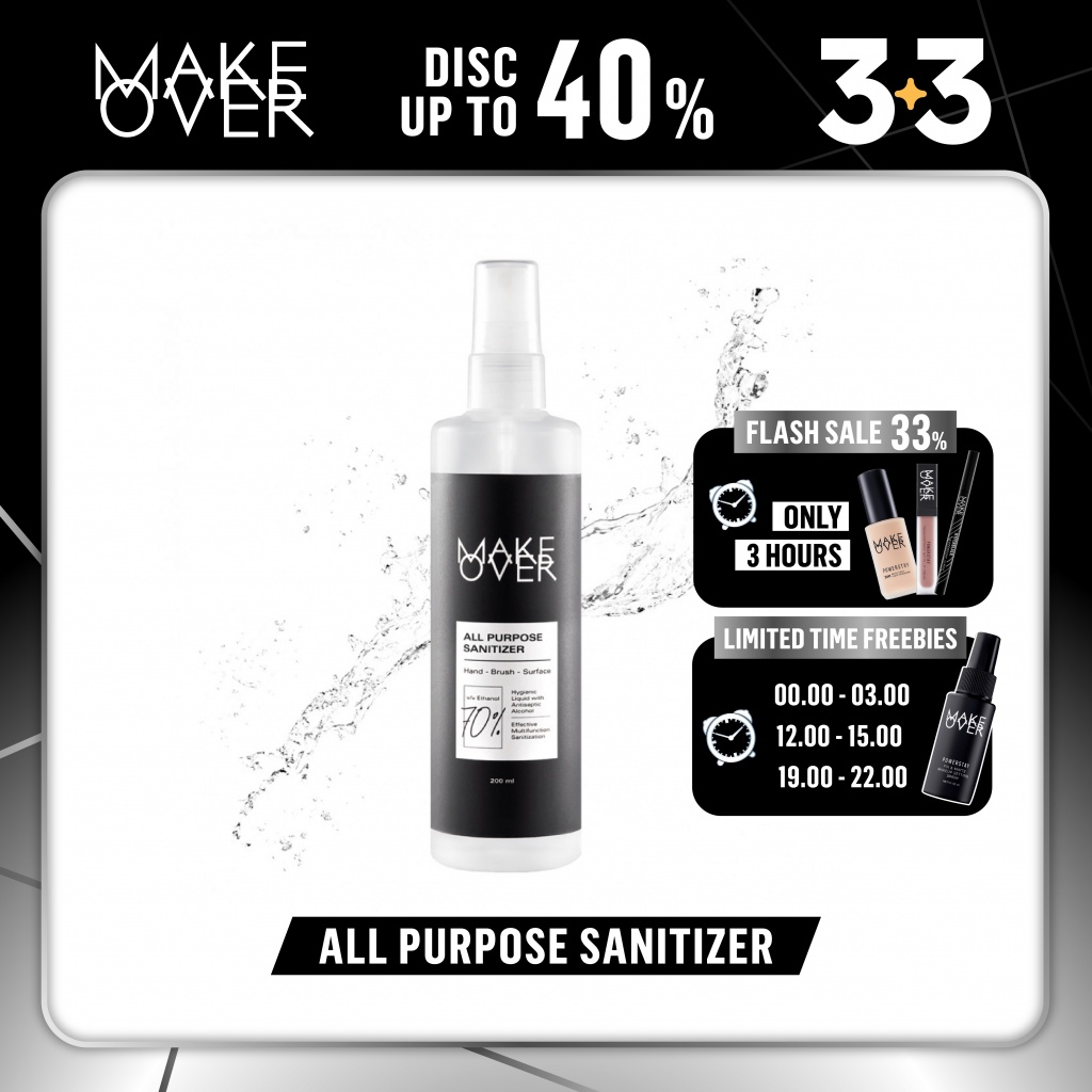 MAKE OVER All Purpose Sanitizer 200 ml - Sanitizer