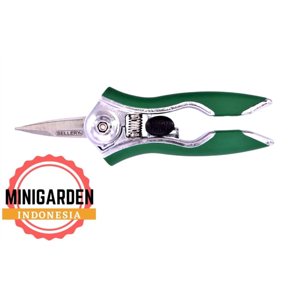 GUNTING BUNGA STAINLESS STEEL 6 INCH SELLERY 66-219 MINI FLORAL SHEARS