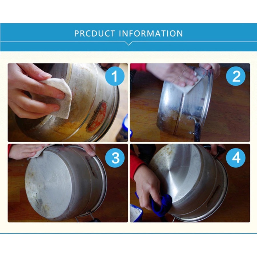 【GOGOMART】Krim Penghilang Noda Kerak Panci / Pembersih Kompor Korean Cream Cleaner