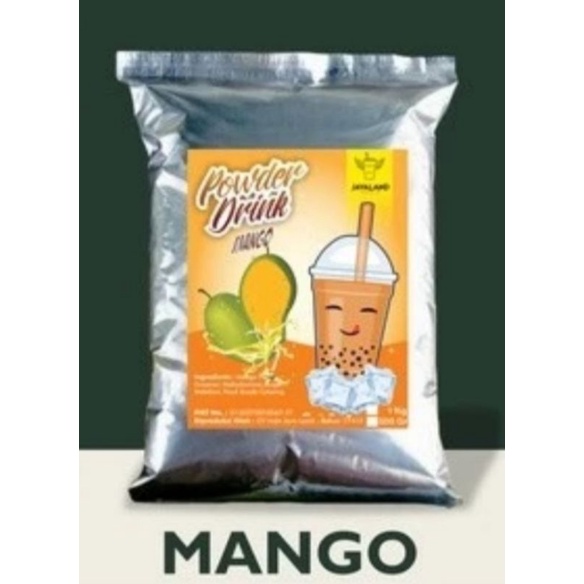 bubuk minuman rasa mango/ mangga powder drink