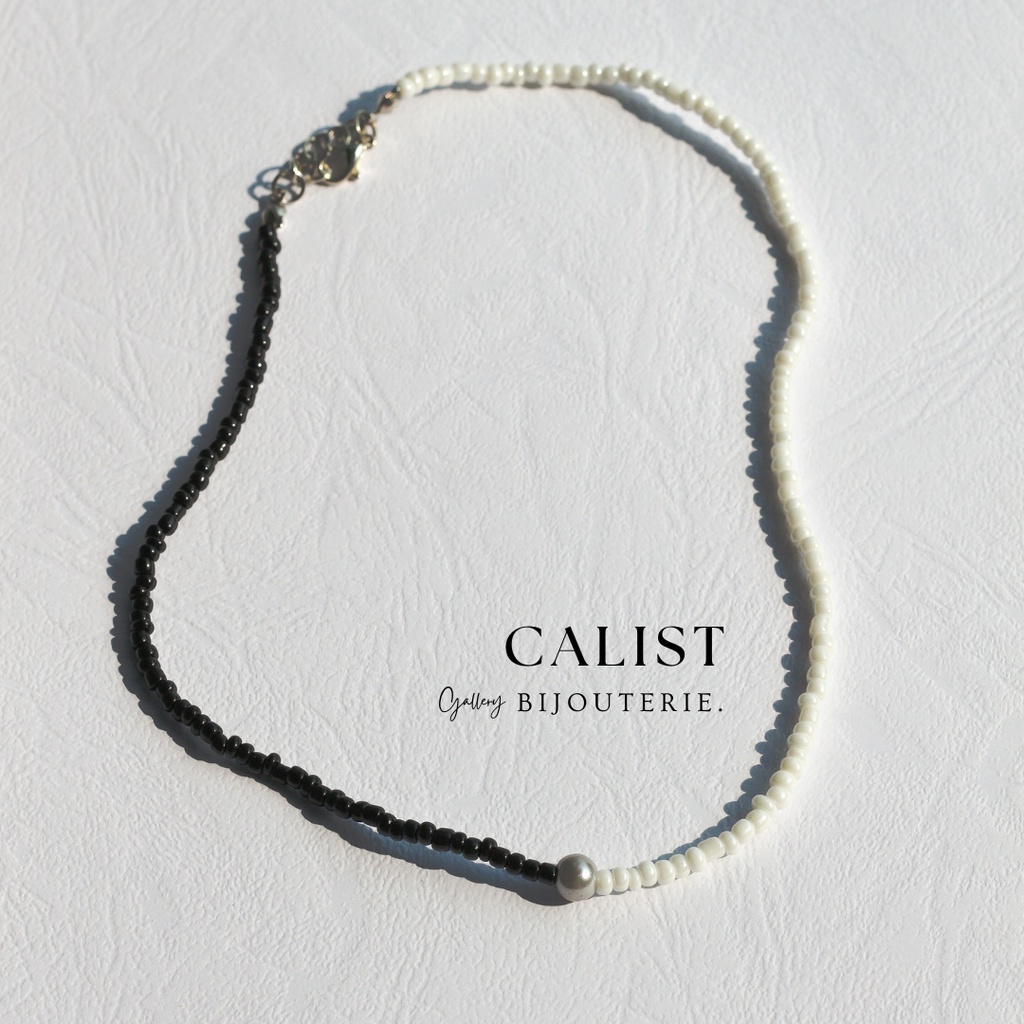 Gallerybijouterie - CALIST Necklace | beads necklace | kalung manik-manik | kalung korea