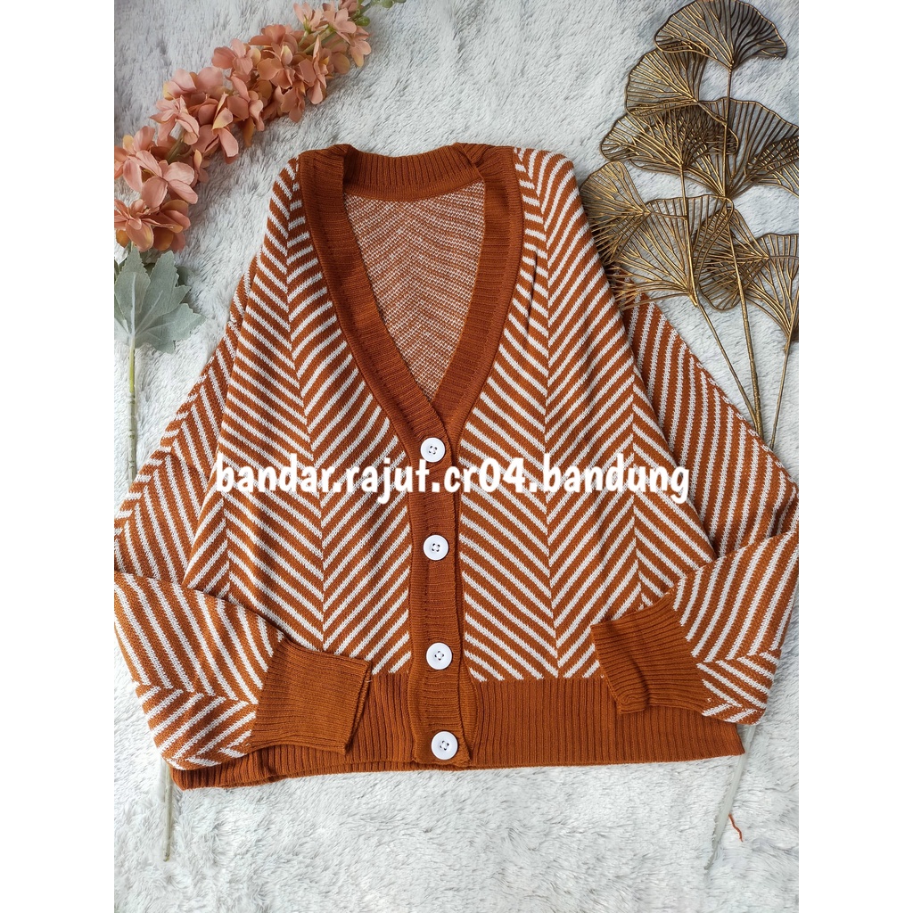 SWEATER CROP CARDY LENNY BRANDED 7 GATE