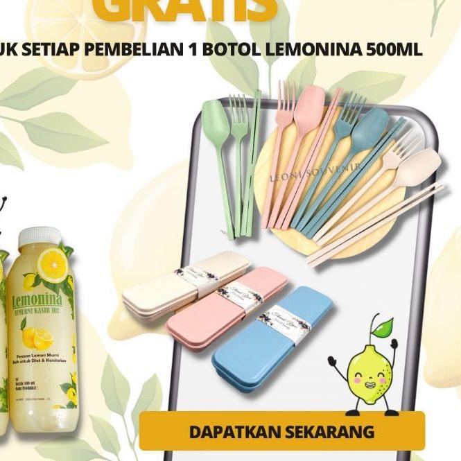 

☈ Lemonina 500ml murni untuk diet dan daya tahan tubuh F ☁