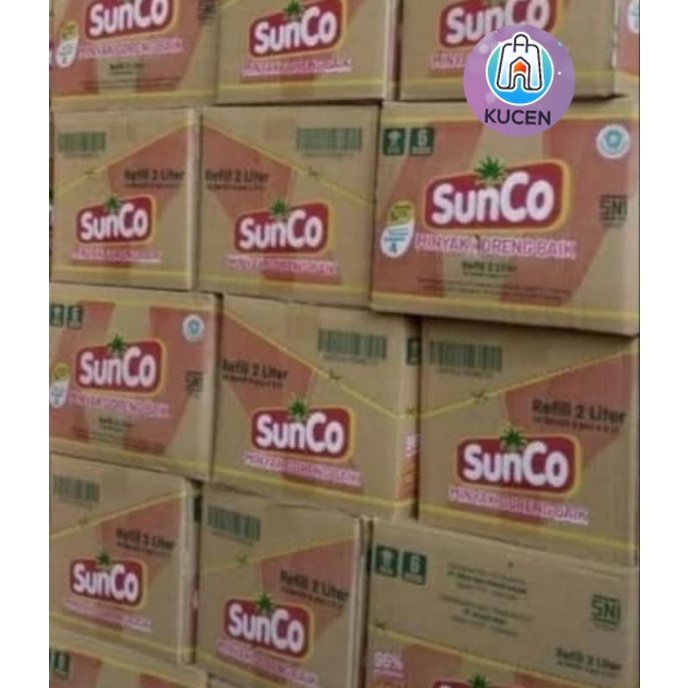 

MINYAK GORENG SUNCO 2 LITER 1 DUS ISI 6 PCS