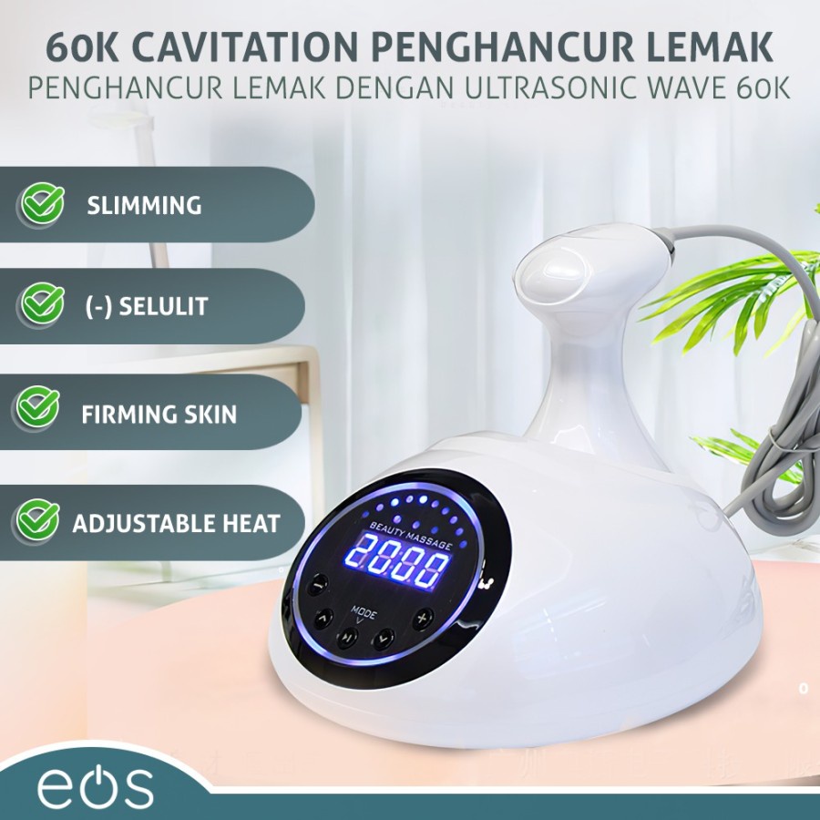 60k cavitation penghancur lemak &amp; menghilangkan selulit