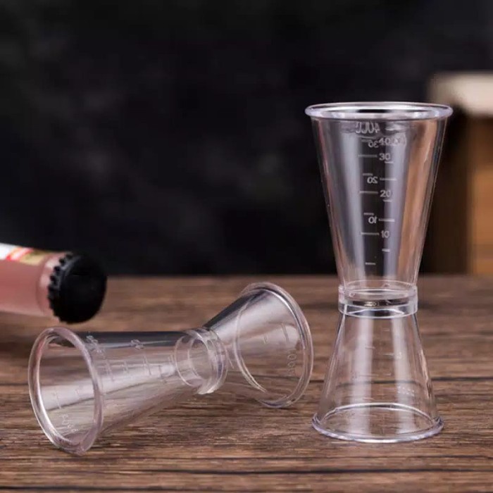 [Gelas Takar] Acrylic Jigger Measurement Cup Gelas Ukur Takar [Pengukur]