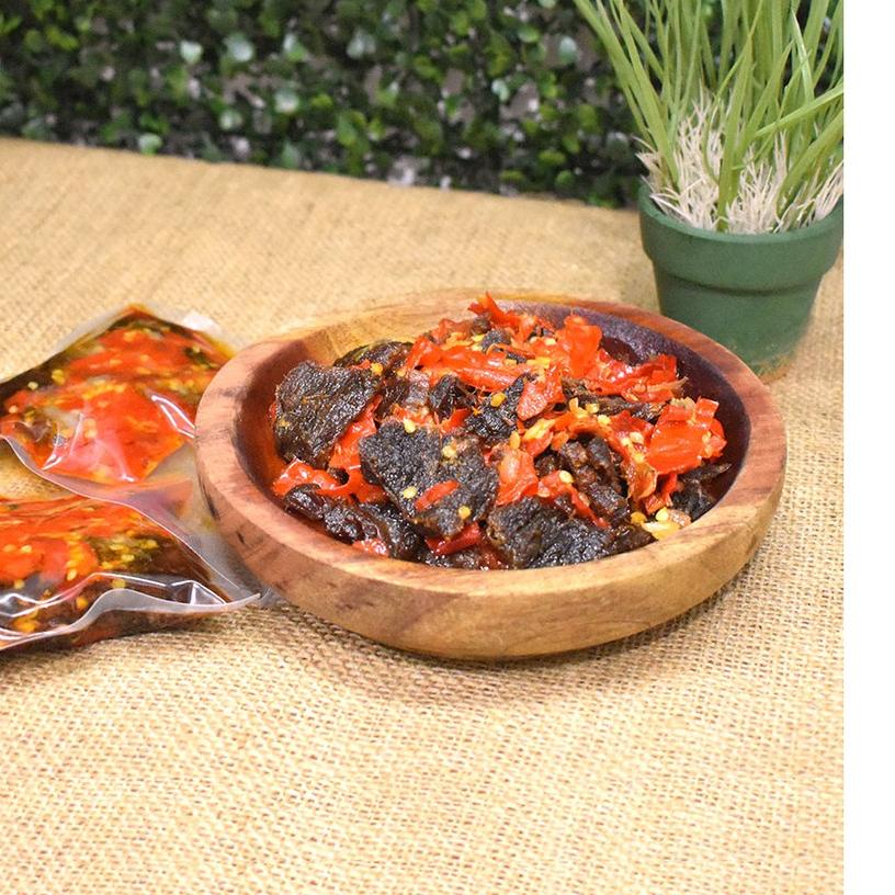 

♣ Dendeng Balado Suir / Pecah / Potongan Kecil ( PRAKTIS / EKONOMIS ) ℮