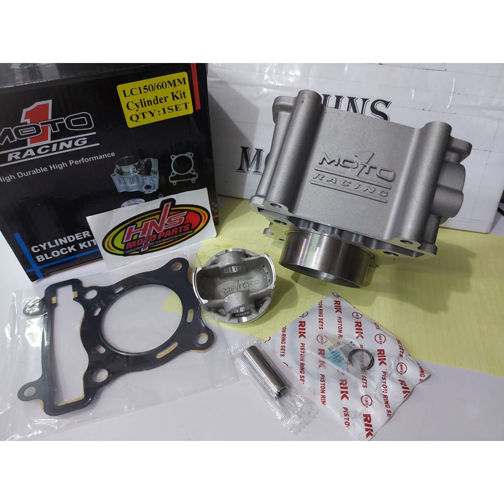 Blok Seher Cylinder Blok MOTO 1 Jupiter Mx King NVL Vixion 60 mm Bore up moto1 Racing