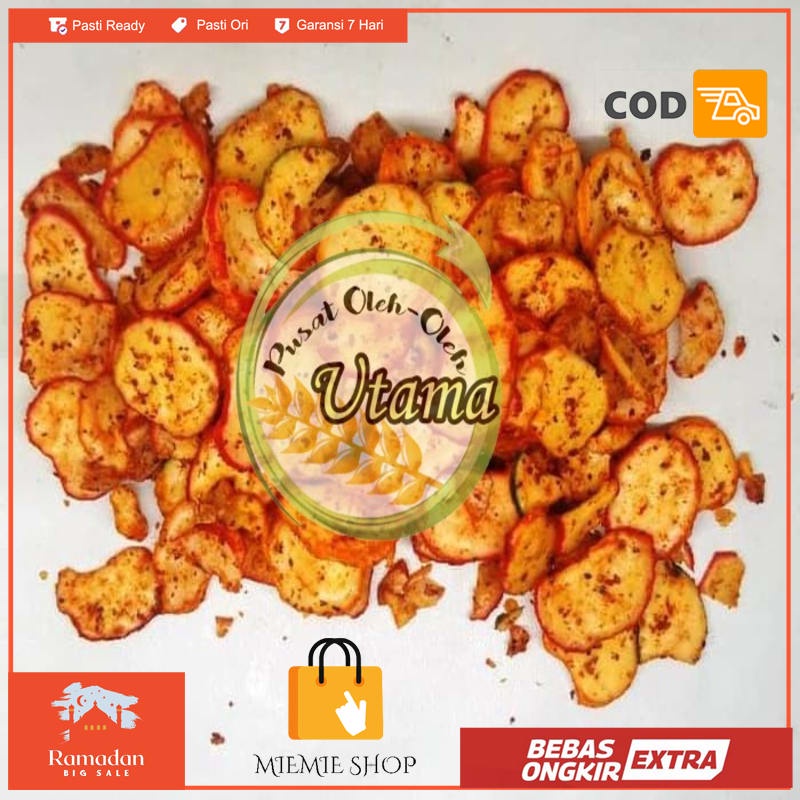 

Kerupuk Seblak Pedas 200gr - bulat mini 250