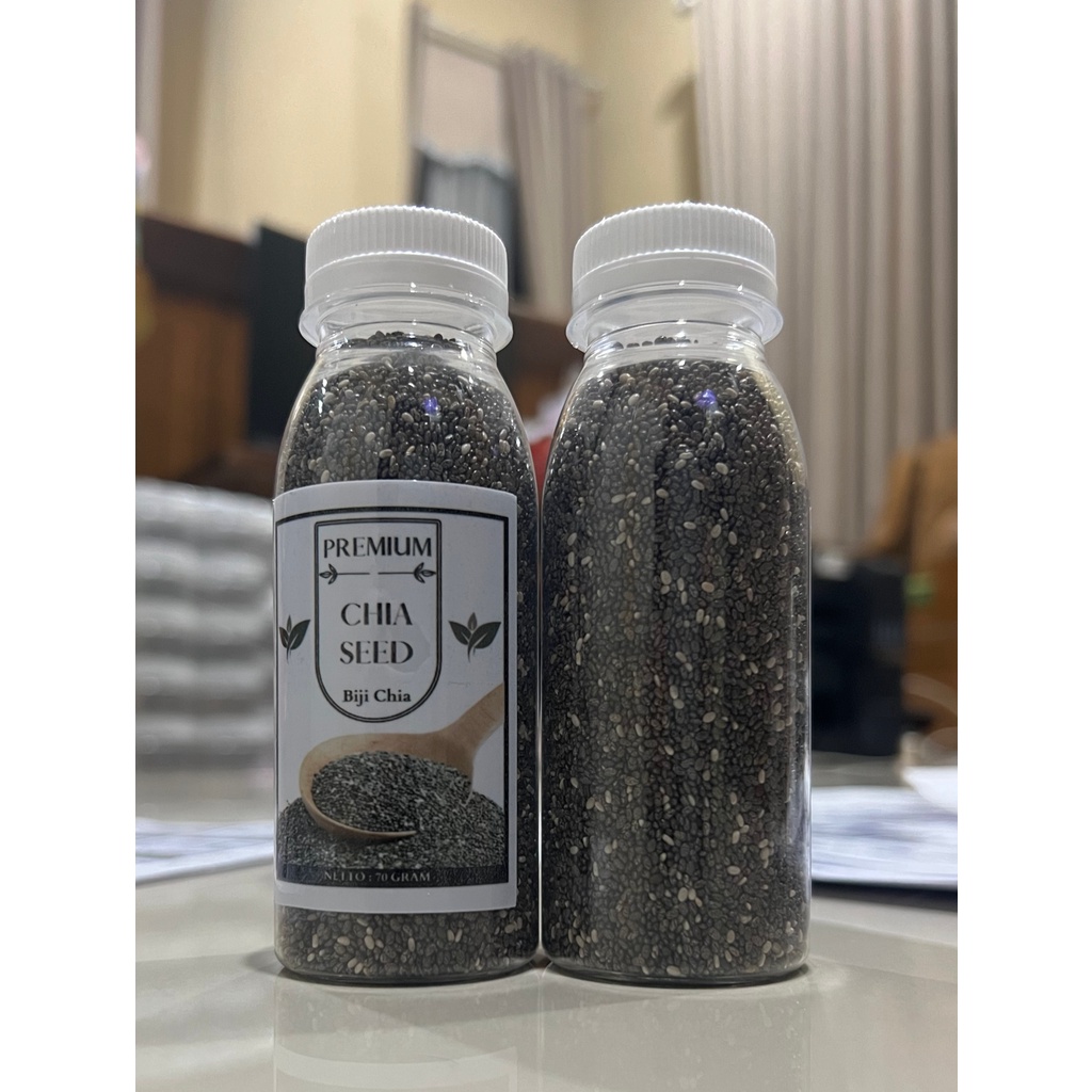 

Organik Chia Seed Biji Chia 70gr Grade A Premium Chia Seed | Chia Seed Premium Quality