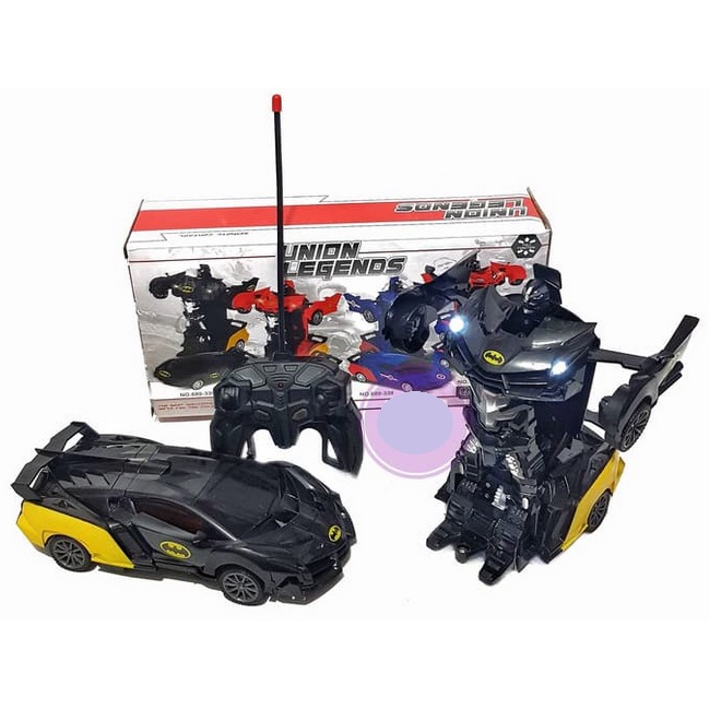 Mainan Anak laki laki  3 4 5 6 7 Tahun Mobil Mobilan Transformer Jadi Robot/Kado Anak Cowok Edukasi 