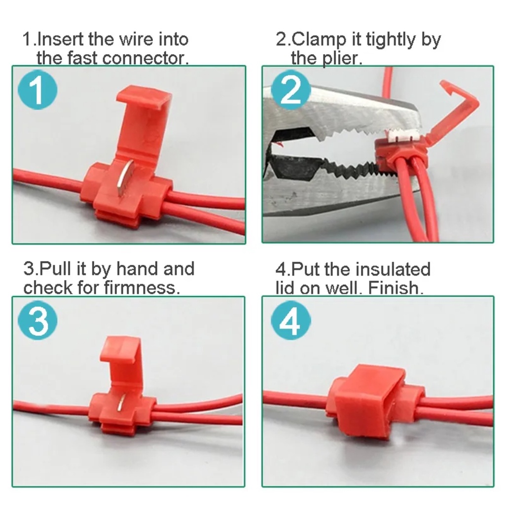 Konektor Kabel Jumper Scotch Lock Quick Splice Wire Connector