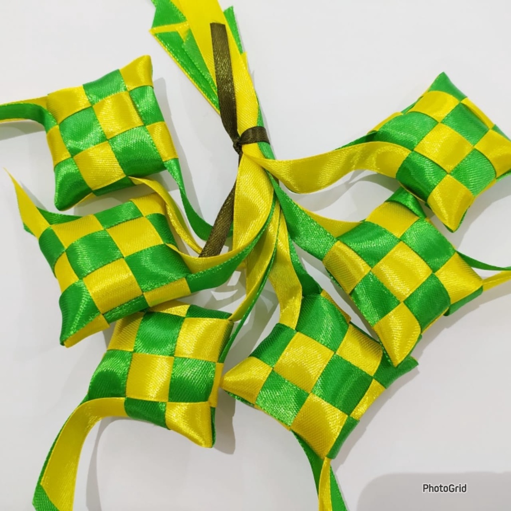 

Pita Ketupat Idul Fitri Lebaran Aksesoris Hampers Box