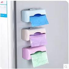 Dispenser Plastik Sampah Roll Kotak Penyimpanan Kantong Plastik Roll