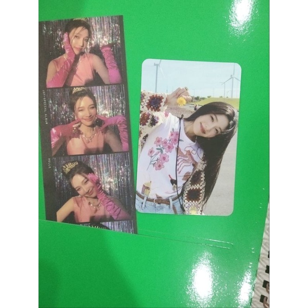 photocard joy red velvet hello photostrip