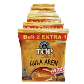 TOP KOPI GULA AREN / 1 RENCENG ISI 15 PCS