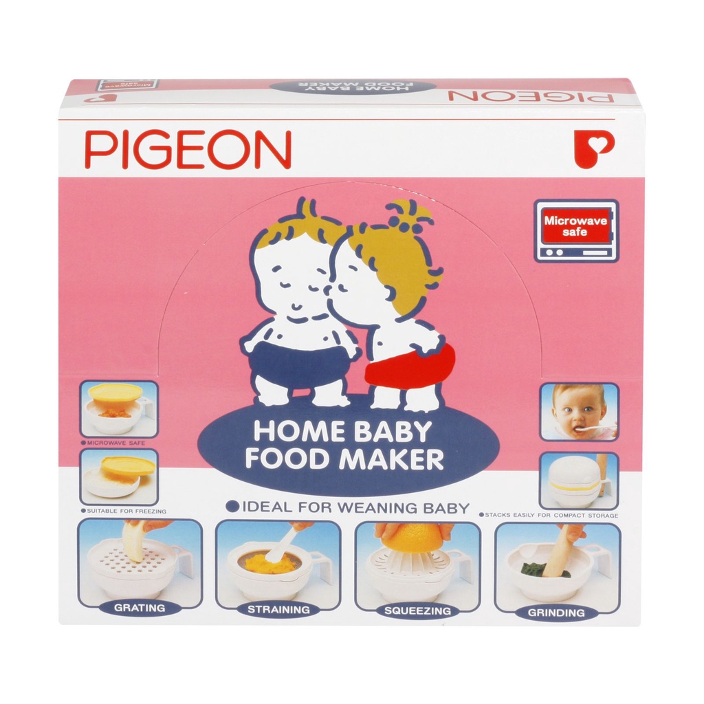 Pigeon Home Baby Food Maker Processor Peralatan MPASI BPA Free