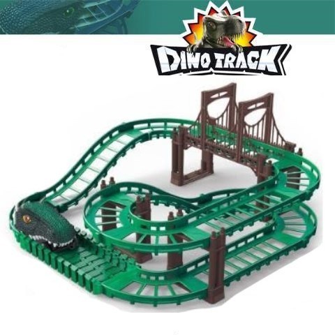 Mainan Anak DINO TRACK Lintasan Track Dinosaurus Mobil Dinosaurus Dino