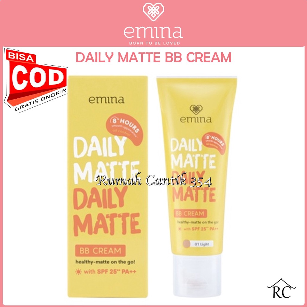 Emina Daily Matte BB Cream 16g RUMAH CANTIK