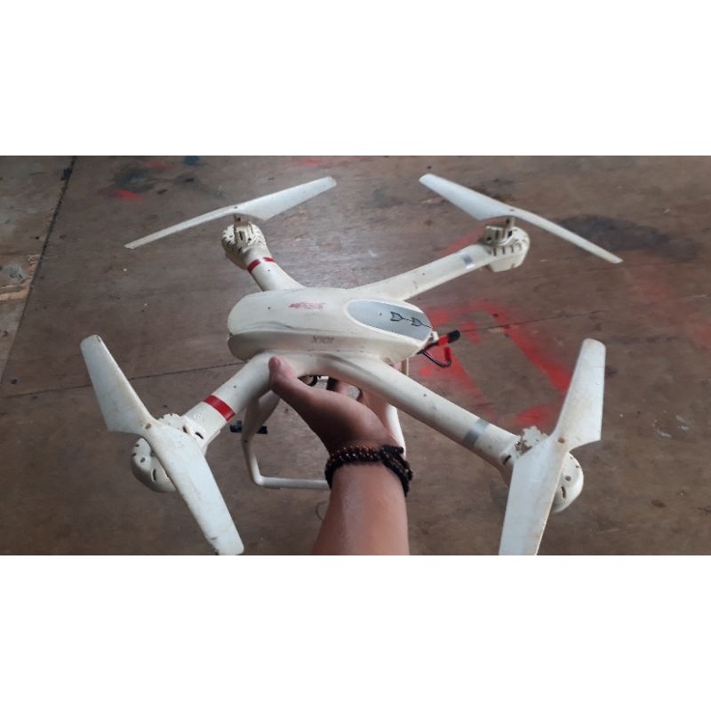 drone mjx x101 bekas normal batre baru (tanpa remot).