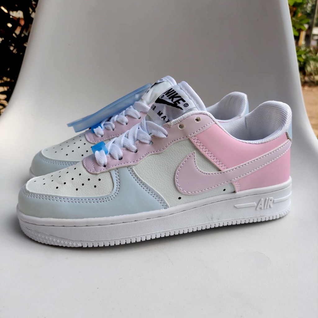 Sepatu Wanita Premium Quality Import NK Air Force 1 UV Reactive